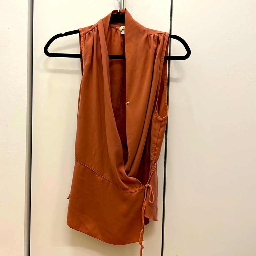 Dusty rose blouse. Wilfred Medium.